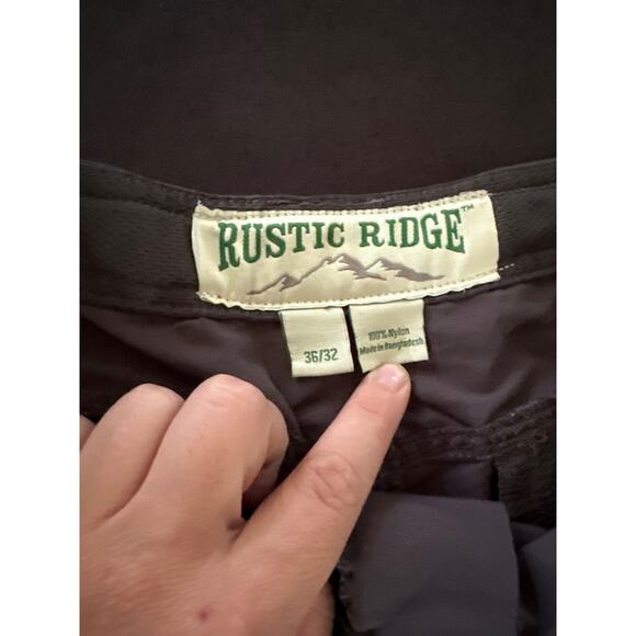 Rustic Ridge Gray Nylon Pants - Picture 4 of 6